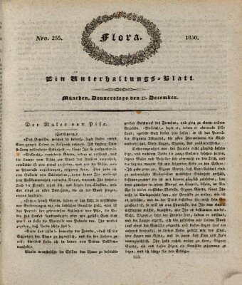 Flora (Baierische National-Zeitung) Donnerstag 23. Dezember 1830