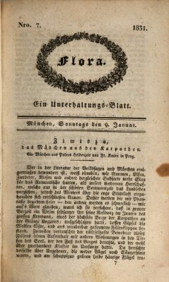 Flora (Baierische National-Zeitung) Sonntag 9. Januar 1831