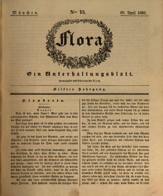 Flora (Baierische National-Zeitung) Dienstag 26. April 1831