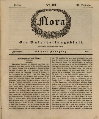 Flora (Baierische National-Zeitung) Freitag 23. September 1831