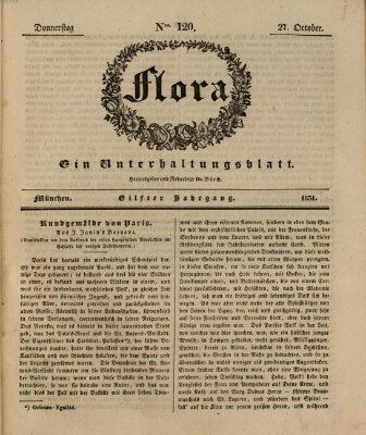 Flora (Baierische National-Zeitung) Donnerstag 27. Oktober 1831