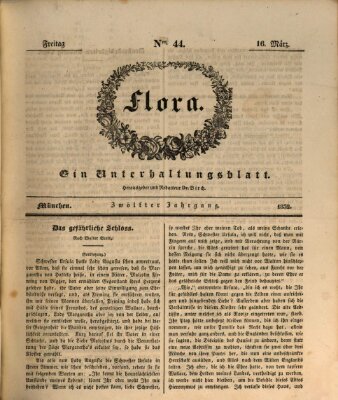 Flora (Baierische National-Zeitung) Freitag 16. März 1832