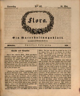 Flora (Baierische National-Zeitung) Donnerstag 31. Mai 1832