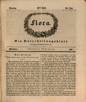 Flora (Baierische National-Zeitung) Sonntag 22. Juli 1832