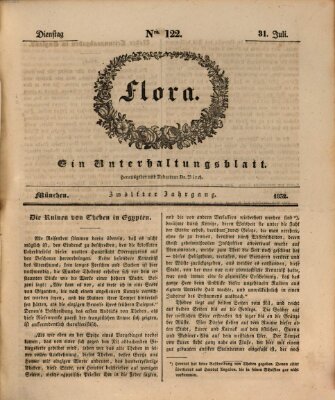 Flora (Baierische National-Zeitung) Dienstag 31. Juli 1832