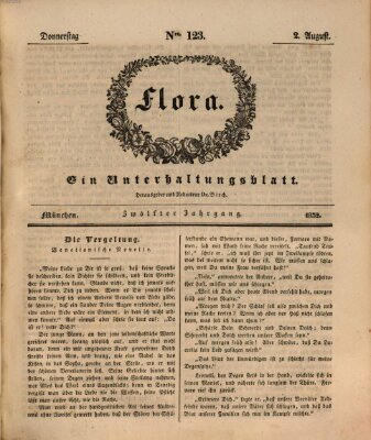 Flora (Baierische National-Zeitung) Donnerstag 2. August 1832