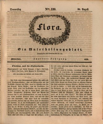 Flora (Baierische National-Zeitung) Donnerstag 30. August 1832