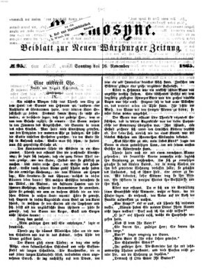 Mnemosyne (Neue Würzburger Zeitung) Sonntag 26. November 1865