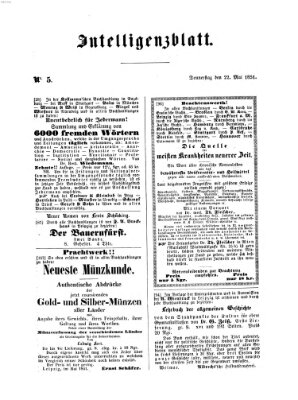 Morgenblatt für gebildete Leser (Morgenblatt für gebildete Stände) Donnerstag 22. Mai 1851