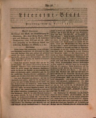 Morgenblatt für gebildete Stände Freitag 13. April 1827