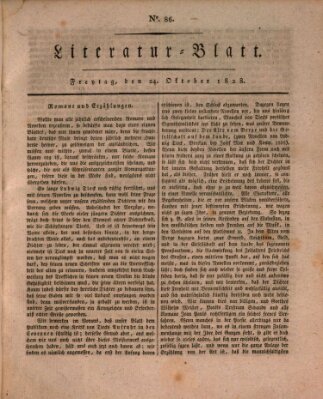Morgenblatt für gebildete Stände Freitag 24. Oktober 1828
