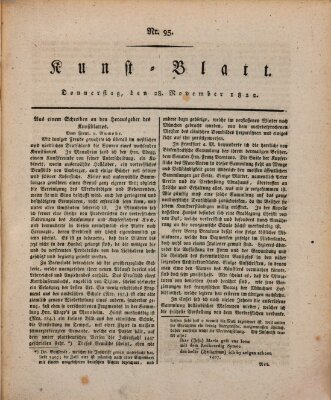 Morgenblatt für gebildete Stände Donnerstag 28. November 1822