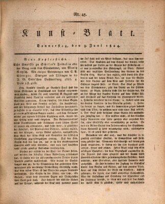 Morgenblatt für gebildete Stände Donnerstag 3. Juni 1824