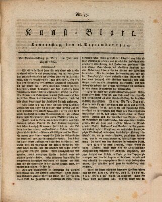 Morgenblatt für gebildete Stände Donnerstag 16. September 1824