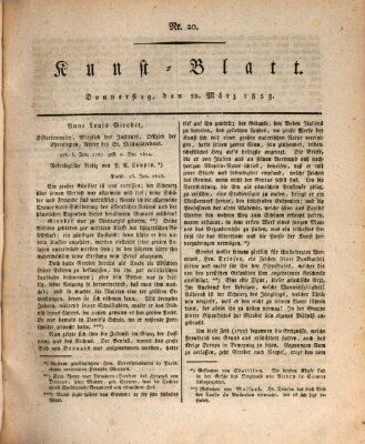Morgenblatt für gebildete Stände Donnerstag 10. März 1825
