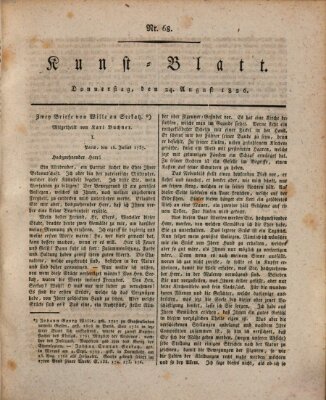 Morgenblatt für gebildete Stände Donnerstag 24. August 1826