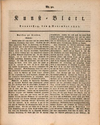 Morgenblatt für gebildete Stände Donnerstag 8. November 1827