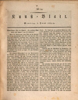 Morgenblatt für gebildete Stände Montag 1. Juni 1829