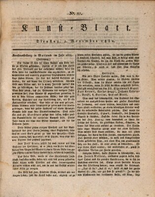 Morgenblatt für gebildete Stände Dienstag 2. November 1830