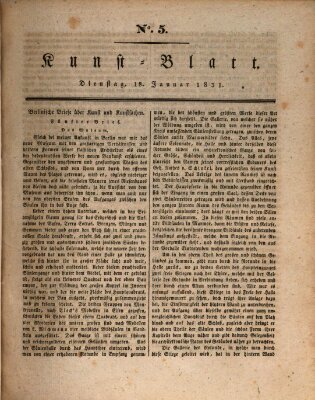 Morgenblatt für gebildete Stände Dienstag 18. Januar 1831