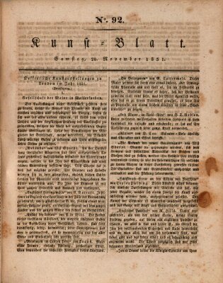 Morgenblatt für gebildete Stände Samstag 26. November 1831