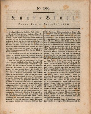Morgenblatt für gebildete Stände Donnerstag 22. Dezember 1831
