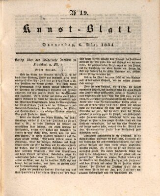 Morgenblatt für gebildete Stände Donnerstag 6. März 1834