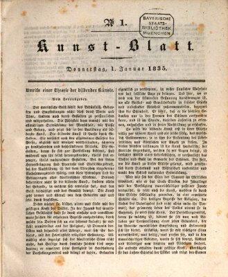 Morgenblatt für gebildete Stände Donnerstag 1. Januar 1835