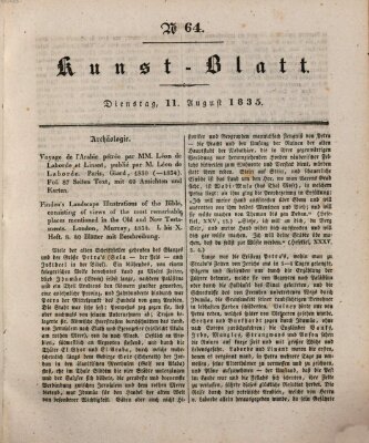 Morgenblatt für gebildete Stände Dienstag 11. August 1835