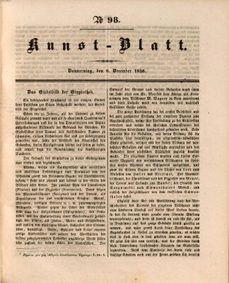 Morgenblatt für gebildete Stände Donnerstag 8. Dezember 1836
