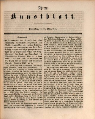 Morgenblatt für gebildete Leser (Morgenblatt für gebildete Stände) Donnerstag 14. März 1844