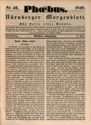 Phoebus (Nürnberger Tagblatt) Donnerstag 6. April 1848