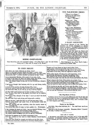 Punch Samstag 4. Dezember 1858
