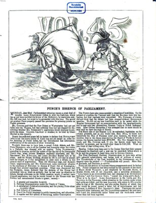 Punch Samstag 4. Juli 1863