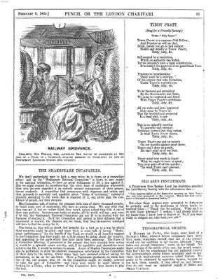 Punch Samstag 6. Februar 1864