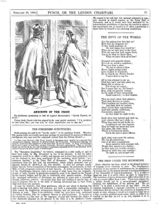 Punch Samstag 20. Februar 1864