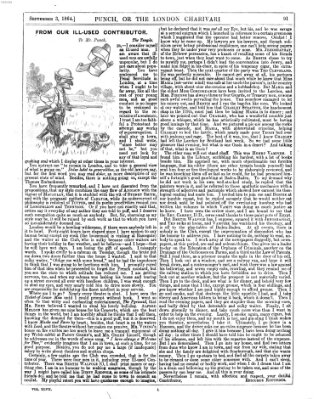 Punch Samstag 3. September 1864