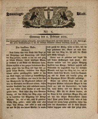 Sonntagsblatt Sonntag 6. Februar 1831