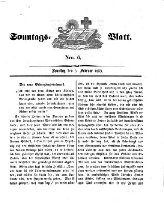 Sonntagsblatt Sonntag 6. Februar 1853