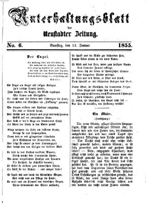Neustadter Zeitung Samstag 13. Januar 1855