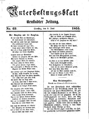 Neustadter Zeitung Samstag 9. Juni 1855