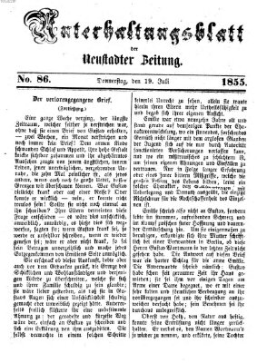 Neustadter Zeitung Donnerstag 19. Juli 1855