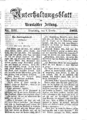 Neustadter Zeitung Donnerstag 9. Oktober 1862
