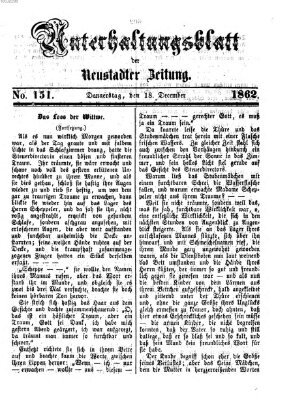 Neustadter Zeitung Donnerstag 18. Dezember 1862