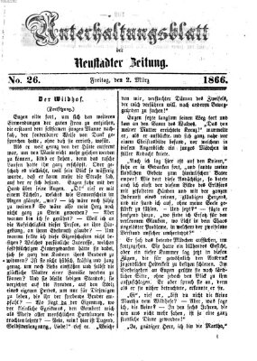 Neustadter Zeitung Freitag 2. März 1866