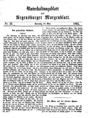 Regensburger Morgenblatt Sonntag 29. Mai 1864
