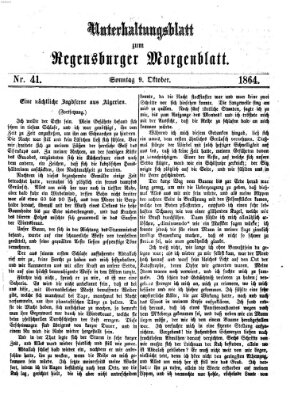 Regensburger Morgenblatt Sonntag 9. Oktober 1864