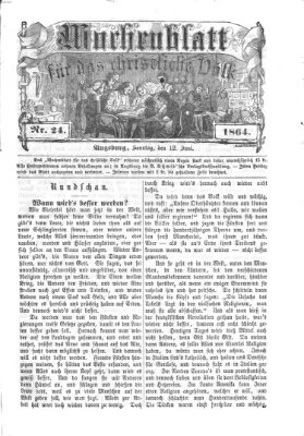 Wochenblatt für das christliche Volk Sonntag 12. Juni 1864