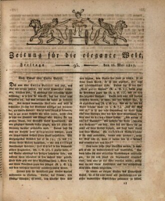 Zeitung für die elegante Welt Freitag 16. Mai 1817