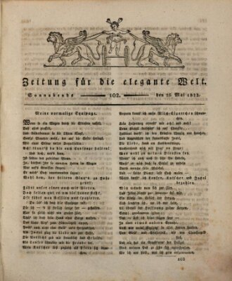 Zeitung für die elegante Welt Samstag 25. Mai 1822